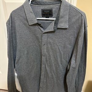 Jos. A. Bank Charcoal Button Down Shirt
